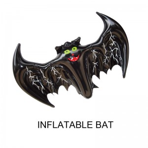 Nafukovací Halloween dekorace rekvizity Bat